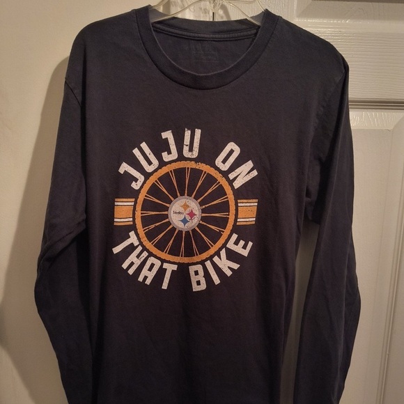 NFL Tops - Pittsburgh Steelers Black Women's Long sleeves T-Shirt